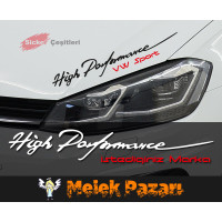 High Performance Araba Sticker High Performance Araba Sticker