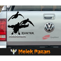 Hunter Wild Goose Hunting Car Sticker