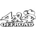 4x4 Off-Road Car Sticker, Decal