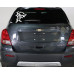 Autocollant de voiture Chevrolet Tasmanian Devil Autocollant de voiture Chevrolet Tasmanian Devil