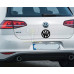 Volkswagen Peace Symbol Car Sticker