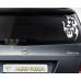 Tribal Wolf Car Sticker Tribal Wolf Car Sticker