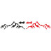 4x4 Mountain Off-road Car Sticker