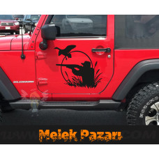 Duck Hunter Car Sticker Duck Hunter Car Sticker