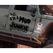 4x4 Mud Addict, Mud Junkie Off-road Sticker 4x4 Mud Addict, Mud Junkie Off-road Sticker