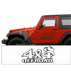 4x4 Off-Road Car Sticker, Decal 4x4 Off-Road Car Sticker, Decal