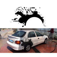 Adesivo per auto Macchia sul parafango