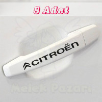 Citroën Door Handle and Wheel Sticker. Car Sticker