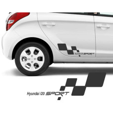 Autocollant de voiture Hyundai i20 Sport Autocollant de voiture Hyundai i20 Sport