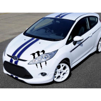 Monstruo, pegatina de coche con huella de garra de monstruo Monstruo, pegatina de coche con huella de garra de monstruo