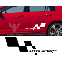 VW Jetta Sport Car Sticker