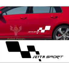 Autocollant de voiture sport VW Jetta Autocollant de voiture sport VW Jetta