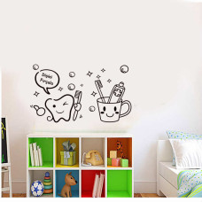 ‘Brush Your Teeth’ Children’s Bedroom Wall Sticker ‘Brush Your Teeth’ Children’s Bedroom Wall Sticker