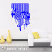 Zebra-Patterned Wall Sticker, Wall Decoration