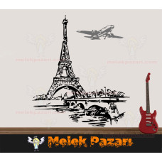 Eiffel Tower Paris Wall Sticker