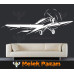 Single-Propeller Aeroplane Wall Sticker Single-Propeller Aeroplane Wall Sticker