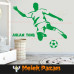 Adesivo murale calciatore