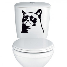 Grumpy Cat Toilet Sticker Grumpy Cat Toilet Sticker