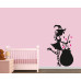 Witch and Cauldron Wall Sticker