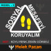 Let’s Maintain Social Distancing – Floor Sticker