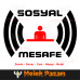 Sticker rappelant la distanciation sociale