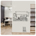 Coffee and View Window Wall Sticker