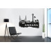 Ankara City Skyline Wall Sticker