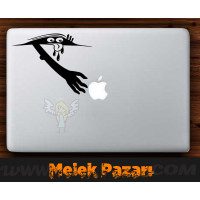 Secret Monster Laptop Sticker