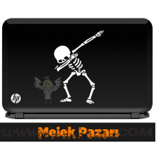 Dancing Skeleton Laptop Sticker