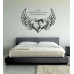 Winged Heart Custom-designed Wall Sticker