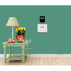 Owl Socket Stickers (Set of 4)