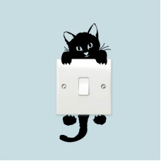 Cat Socket Stickers (Set of 4)
