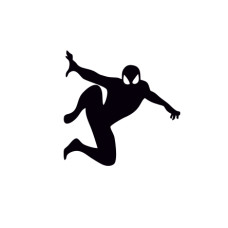 Spider-Man - Spider-Man Socket Sticker (Set of 4)