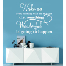 ‘Wake Up’ Motivational Quote Wall Sticker ‘Wake Up’ Motivational Quote Wall Sticker
