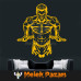 Lat-Pulldown: „Working Man’s Gym“-Wandaufkleber Lat-Pulldown: „Working Man’s Gym“-Wandaufkleber