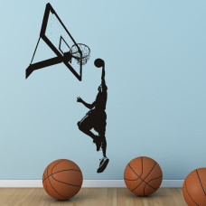 Basketball Player Wall Sticker Basketball Player Wall Sticker