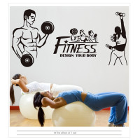 Fitness and Gym Wall Stickers Fitness and Gym Wall Stickers