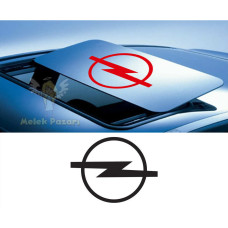 Autocollant voiture toit ouvrant Opel Autocollant voiture toit ouvrant Opel