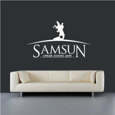 Samsun: The City Where the Sun Rises and Atatürk Wall Sticker
