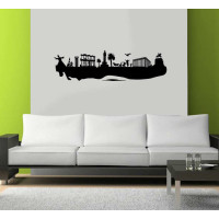 Turkey Silhouette Wall Sticker