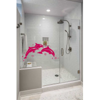Pegatina de delfines para baño Pegatina de delfines para baño